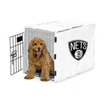 Brooklyn Nets NBA Dog Cage Cover Pet Crate Kennel Protector Printed