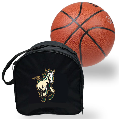 Cal Poly Mustangs NCAAB Basket Ball Basketball Carry Bag Backpack