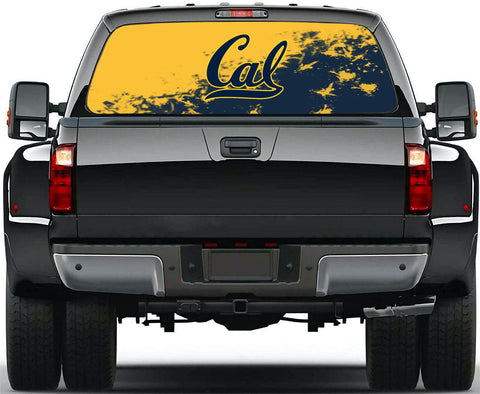 California Golden Bears NCAA Truck SUV Decals Paste Film Stickers Rear Window