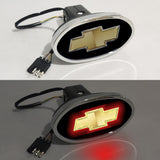 Chevrolet Car Logo Hitch Cover LED Brake Light for Trailer