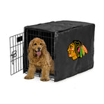 Chicago Blackhawksg NHL Dog Cage Cover Pet Crate Kennel Protector Printed