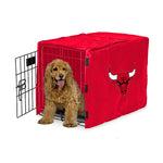 Chicago Bulls NBA Dog Cage Cover Pet Crate Kennel Protector Printed