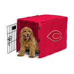 Cincinnati Reds MLB Dog Cage Cover Pet Crate Kennel Protector Printed