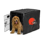 Cleveland Browns NFL Dog Cage Cover Pet Crate Kennel Protector Printed