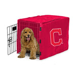 Cleveland Indians MLB Dog Cage Cover Pet Crate Kennel Protector Printed