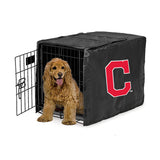 Cleveland Indians MLB Dog Cage Cover Pet Crate Kennel Protector Printed