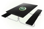 Colorado State Rams NCAAB Picnic Table Bench Chair Set Outdoor Cover