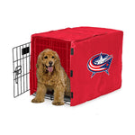 Columbus Blue Jackets NHL Dog Cage Cover Pet Crate Kennel Protector Printed