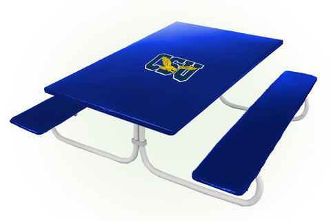 Coppin State Eagles NCAAB Picnic Table Bench Chair Set Outdoor Cover