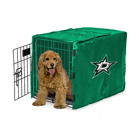 Dallas Stars NHL Dog Cage Cover Pet Crate Kennel Protector Printed