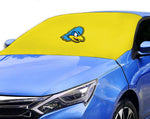 Delaware Fightin' Blue Hens NCAA Car SUV Front Windshield Sun Snow Cover