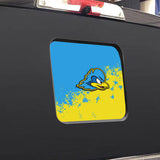 Delaware Fightin' Blue Hens NCAA Rear Back Middle Window Vinyl Decal Stickers Fits Dodge Ram GMC Chevy Tacoma Ford