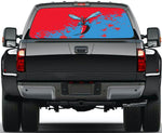 Delaware State Hornets NCAA Truck SUV Decals Paste Film Stickers Rear Window