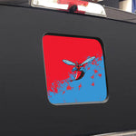 Delaware State Hornets NCAA Rear Back Middle Window Vinyl Decal Stickers Fits Dodge Ram GMC Chevy Tacoma Ford