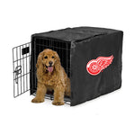 Detroit Red Wings NHL Dog Cage Cover Pet Crate Kennel Protector Printed