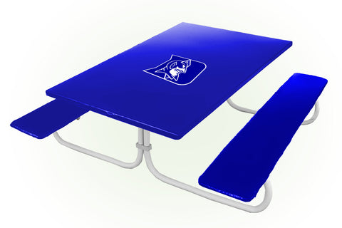 Duke Blue Devils NCAAB Picnic Table Bench Chair Set Outdoor Cover