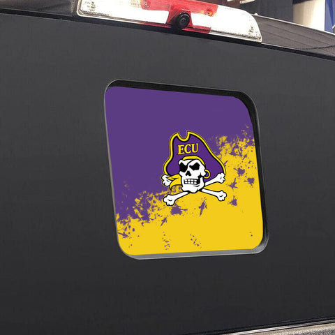 East Carolina Pirates NCAA Rear Back Middle Window Vinyl Decal Stickers Fits Dodge Ram GMC Chevy Tacoma Ford