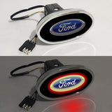 Ford Car Logo Hitch Cover LED Brake Light for Trailer