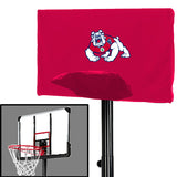 Fresno State Bulldogs NCAAB Basketball Hoop Cover Winter Protector