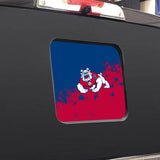 Fresno State Bulldogs NCAA Rear Back Middle Window Vinyl Decal Stickers Fits Dodge Ram GMC Chevy Tacoma Ford