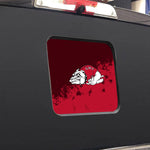 Gardner-Webb Runnin' Bulldogs NCAA Rear Back Middle Window Vinyl Decal Stickers Fits Dodge Ram GMC Chevy Tacoma Ford