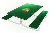 George Mason Patriots NCAAB Picnic Table Bench Chair Set Outdoor Cover