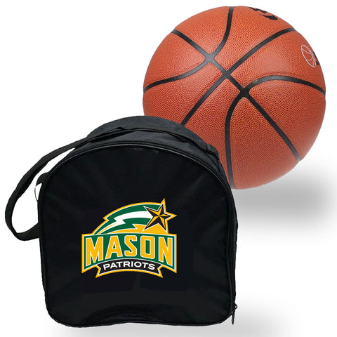 George Mason Patriots NCAAB Basket Ball Basketball Carry Bag Backpack