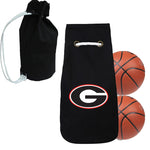 Georgia Bulldogs NCAAB Basket Ball Basketball Carry Bag Backpack