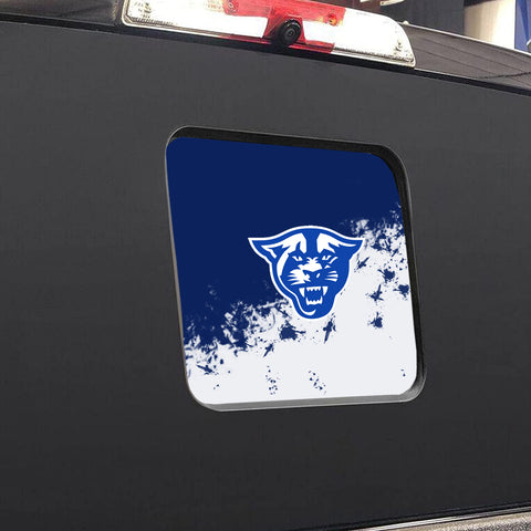 Georgia State Panthers NCAA Rear Back Middle Window Vinyl Decal Stickers Fits Dodge Ram GMC Chevy Tacoma Ford