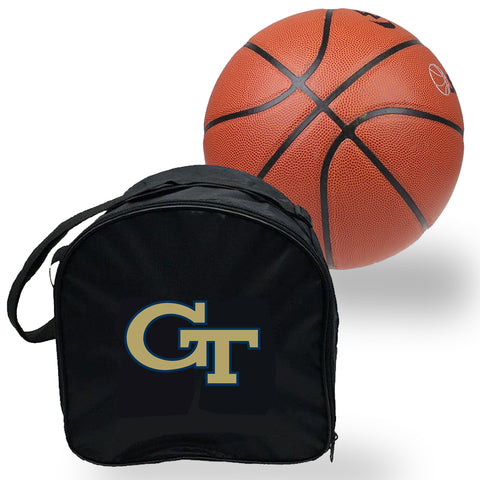 Georgia Tech Yellow Jackets NCAAB Basket Ball Basketball Carry Bag Backpack