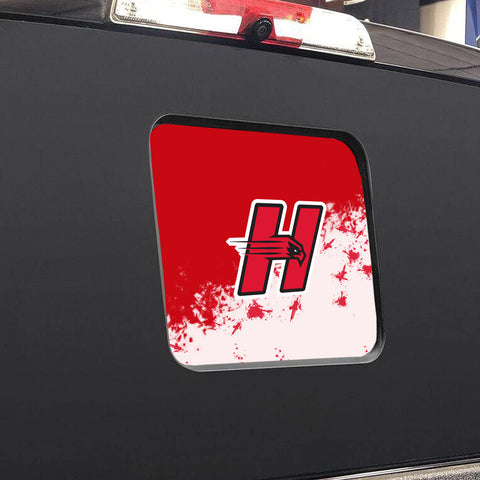 Hartford Hawks NCAA Rear Back Middle Window Vinyl Decal Stickers Fits Dodge Ram GMC Chevy Tacoma Ford