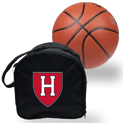 Harvard Crimson NCAAB Basket Ball Basketball Carry Bag Backpack