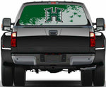 Hawaii Rainbow Warriors NCAA Truck SUV Decals Paste Film Stickers Rear Window