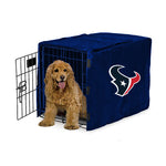 Houston Texans NFL Dog Cage Cover Pet Crate Kennel Protector Printed