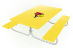 Illinois State Redbirds NCAAB Picnic Table Bench Chair Set Outdoor Cover