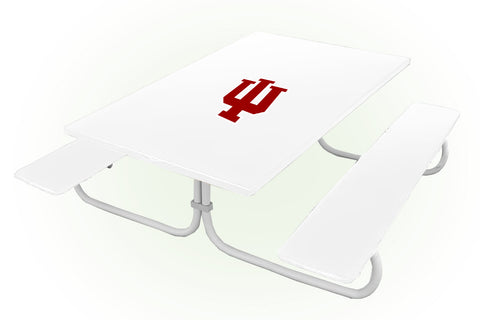 Indiana Hoosiers NCAAB Picnic Table Bench Chair Set Outdoor Cover