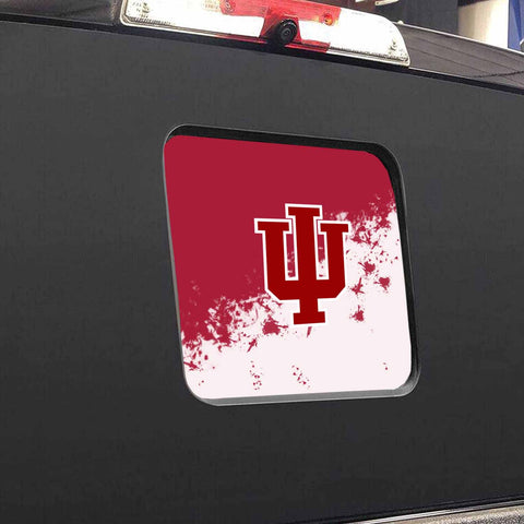 Indiana Hoosiers NCAA Rear Back Middle Window Vinyl Decal Stickers Fits Dodge Ram GMC Chevy Tacoma Ford