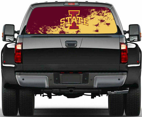 Iowa State Cyclones NCAA Truck SUV Decals Paste Film Stickers Rear Window