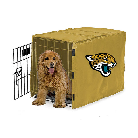 Jacksonville Jaguars NFL Dog Cage Cover Pet Crate Kennel Protector Printed