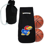 Kansas Jayhawks NCAAB Basket Ball Basketball Carry Bag Backpack