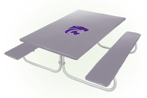 Kansas State Wildcats NCAAB Picnic Table Bench Chair Set Outdoor Cover