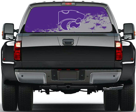 Kansas State Wildcats NCAA Truck SUV Decals Paste Film Stickers Rear Window