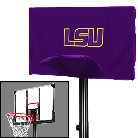 LSU Tigers NCAAB Basketball Hoop Cover Winter Protector