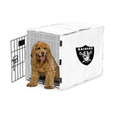 Las Vegas Raiders NFL Dog Cage Cover Pet Crate Kennel Protector Printed