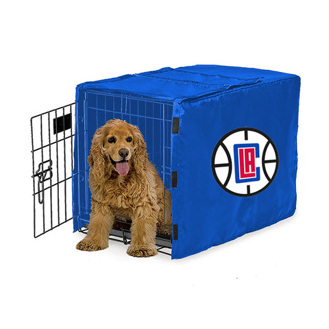 Los Angeles Clippers NBA Dog Cage Cover Pet Crate Kennel Protector Printed