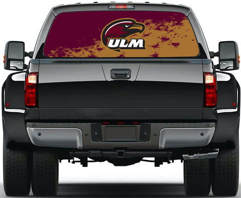 Louisiana-Monroe Warhawks NCAA Truck SUV Decals Paste Film Stickers Rear Window