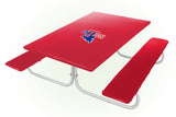 Louisiana Tech Bulldogs NCAAB Picnic Table Bench Chair Set Outdoor Cover