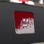 Massachusetts Minutemen NCAA Rear Back Middle Window Vinyl Decal Stickers Fits Dodge Ram GMC Chevy Tacoma Ford