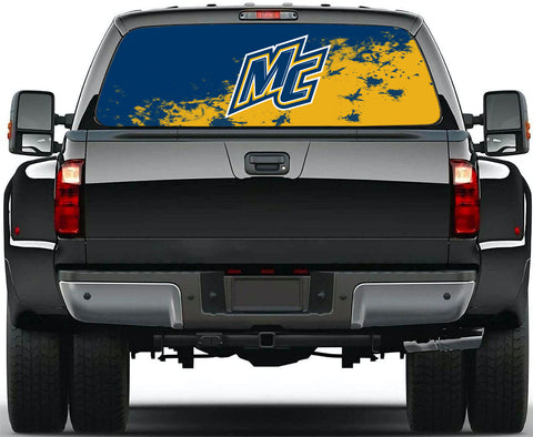 Merrimack Warriors NCAA Truck SUV Decals Paste Film Stickers Rear Window