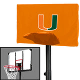 Miami (FL) Hurricanes NCAAB Basketball Hoop Cover Winter Protector